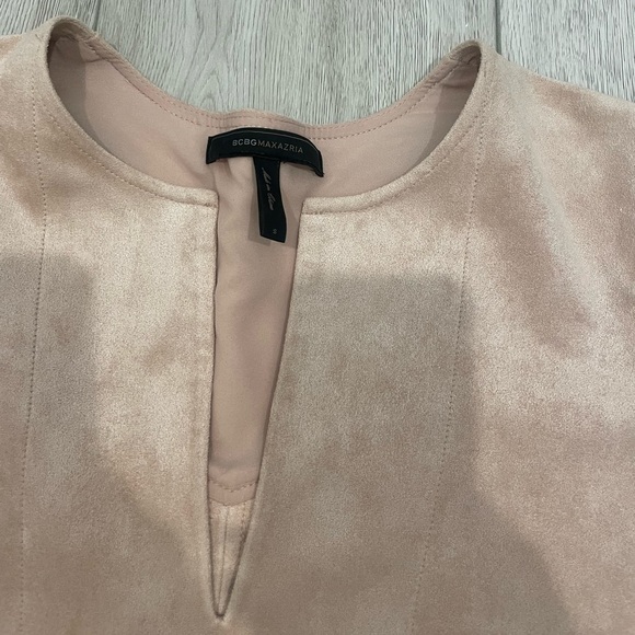 BCBG MaxAzria Faux Suede Dress - Picture 9 of 16